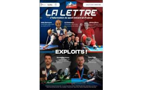 La lettre de la FFB (juillet)